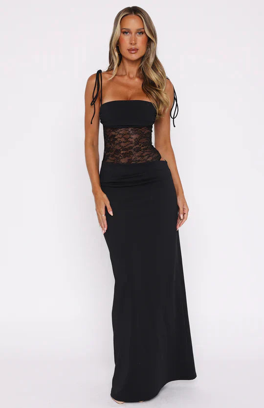 Compliment Me Maxi Dress - Black