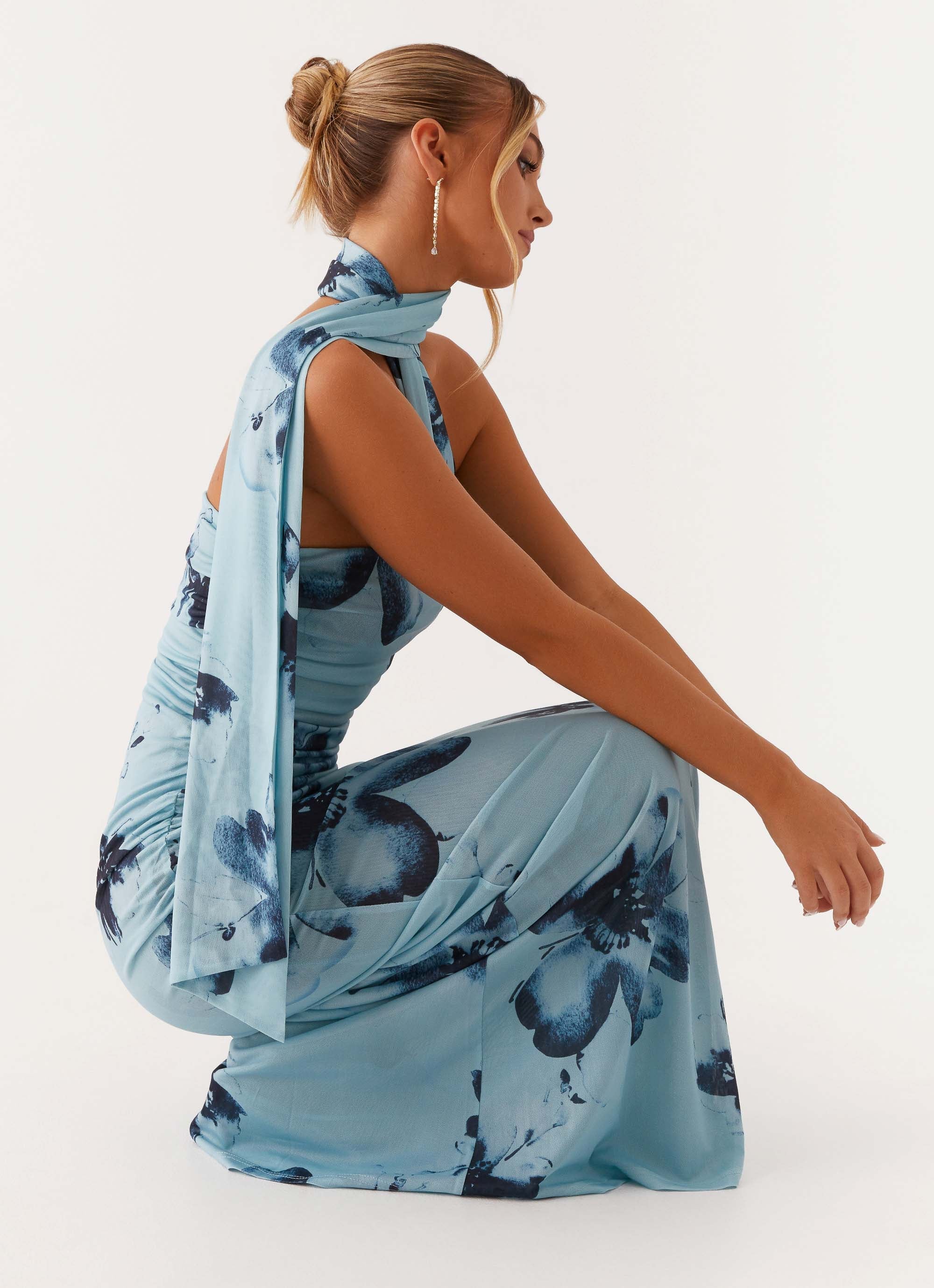 Songbird Maxi Dress - Blue